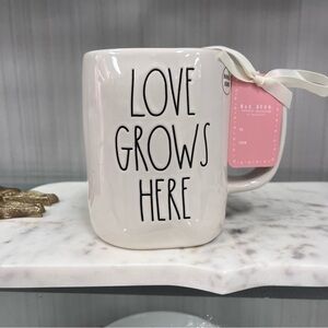 Rae Dunn Artisan Collection Mug with Black Text